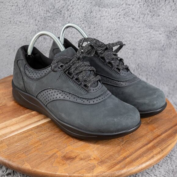 SAS Walk Easy Women’s Size 8 M Walking Comfort Shoes Black - Picture 1 of 9